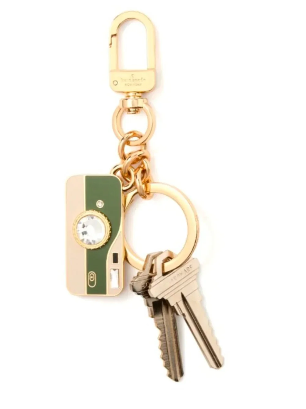 S Kate Spade Picture This Metal Bag Charm/Key Fob - NWT - KL928